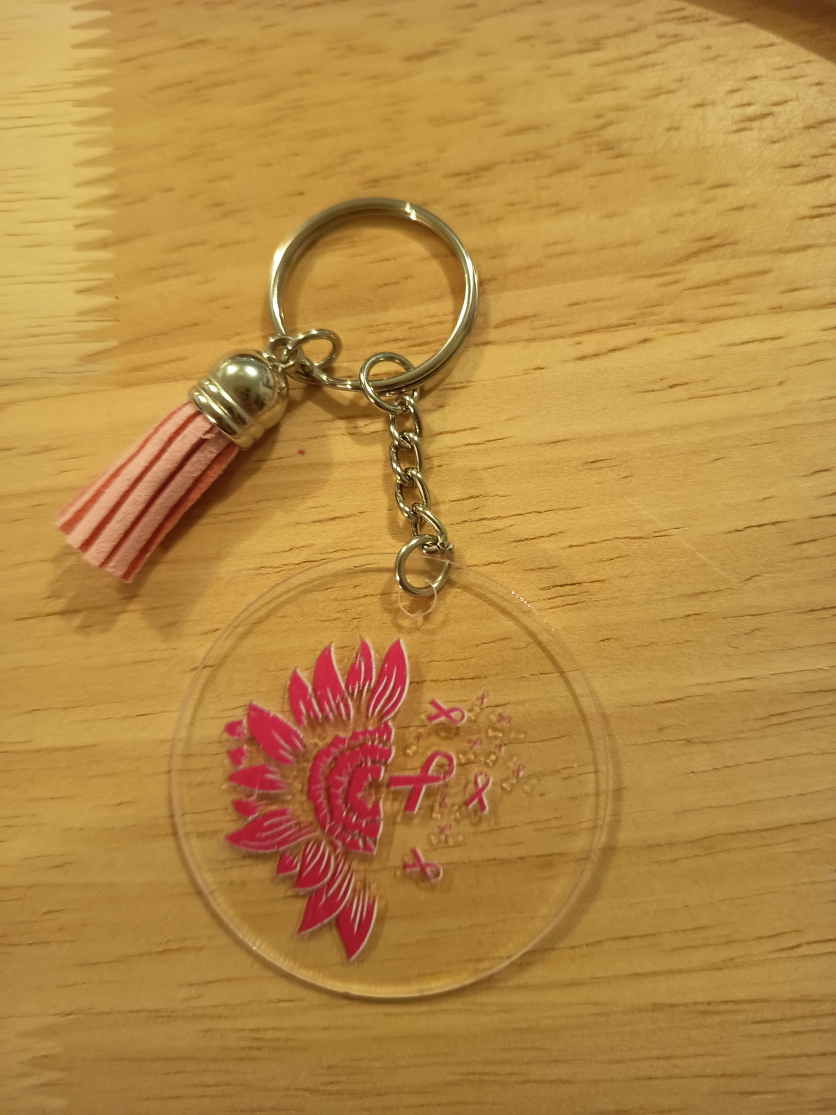 Porte-clés Octobre Rose